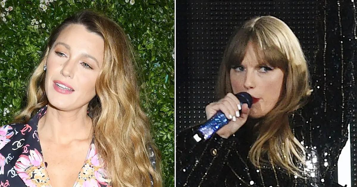 Photos of Taylor Swift and Blake Lively