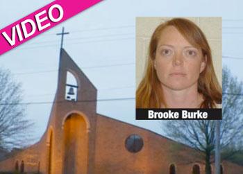 //brooke burke drunk wedding guest