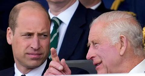 Photo of Prince William and King Charles