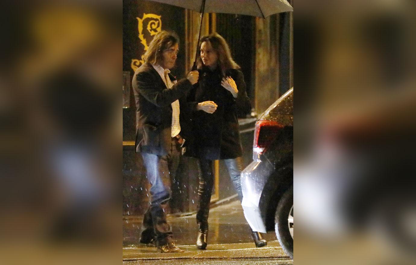 Angelina Jolie Sees Jackie Bisset While Maddox In College