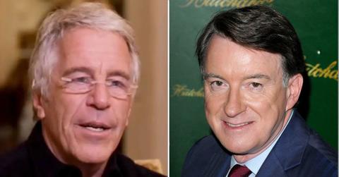 Photo of Jeffrey Epstein and Peter Mandelson