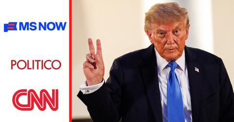 Donald Trump announced he is kicking three legacy news companies out of the White House.