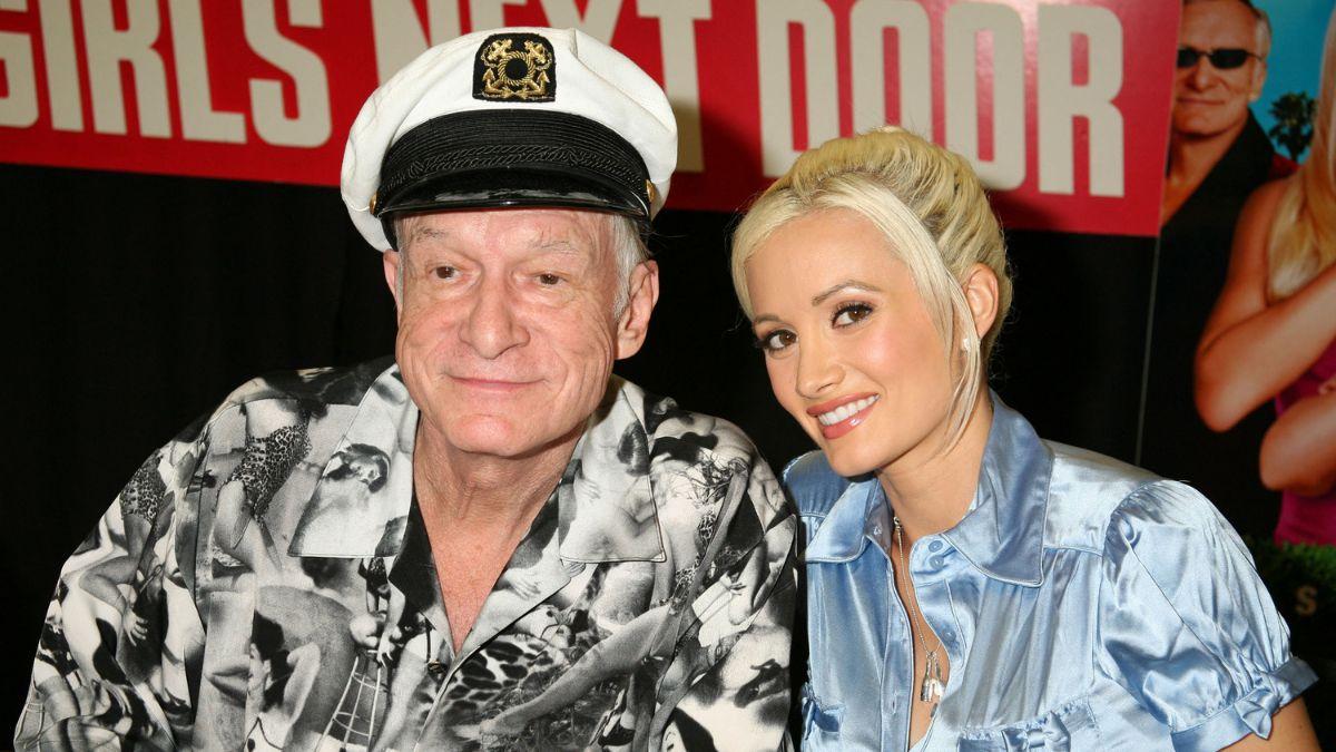 Photo of Holly Madison, Hugh Hefner