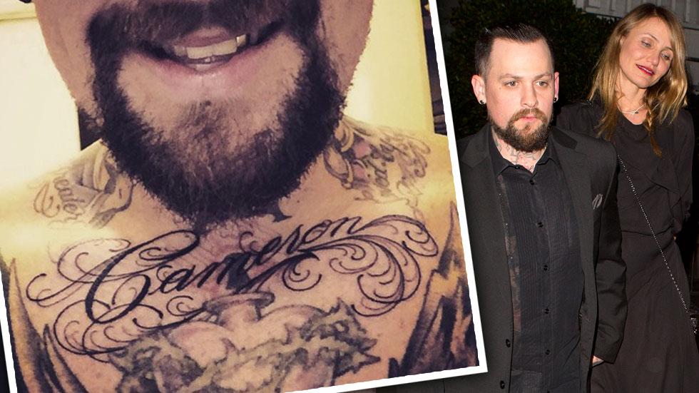 Newlywed Ink Benji Madden Tattoos His Chest With Wife