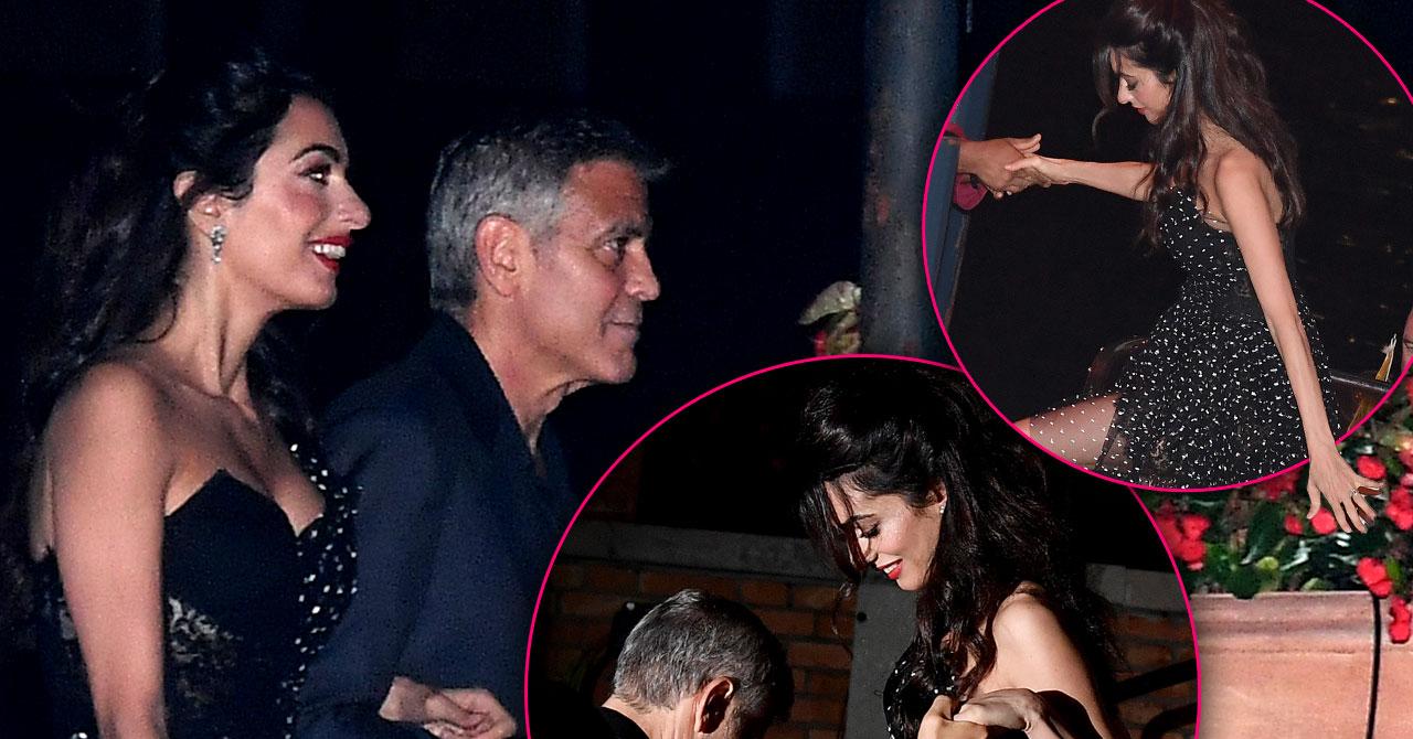 Skinny Amal Clooney Shocks Fans With Extreme Weight Loss