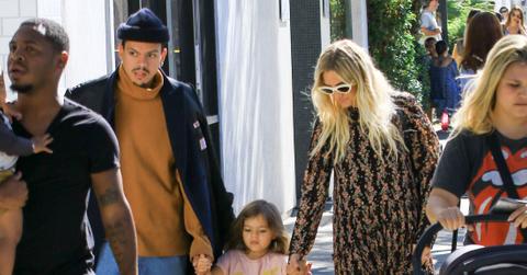 Evan Ross & Ashlee Simpson Spend Time With Daughter Jagger Snow