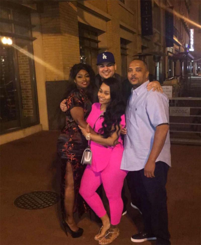 //blac chyna rob kardashian breakup fake show