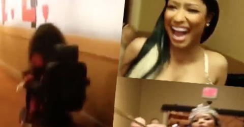 Nicki Minja Flaunts Breasts, Makes Fun Of Disabled Person