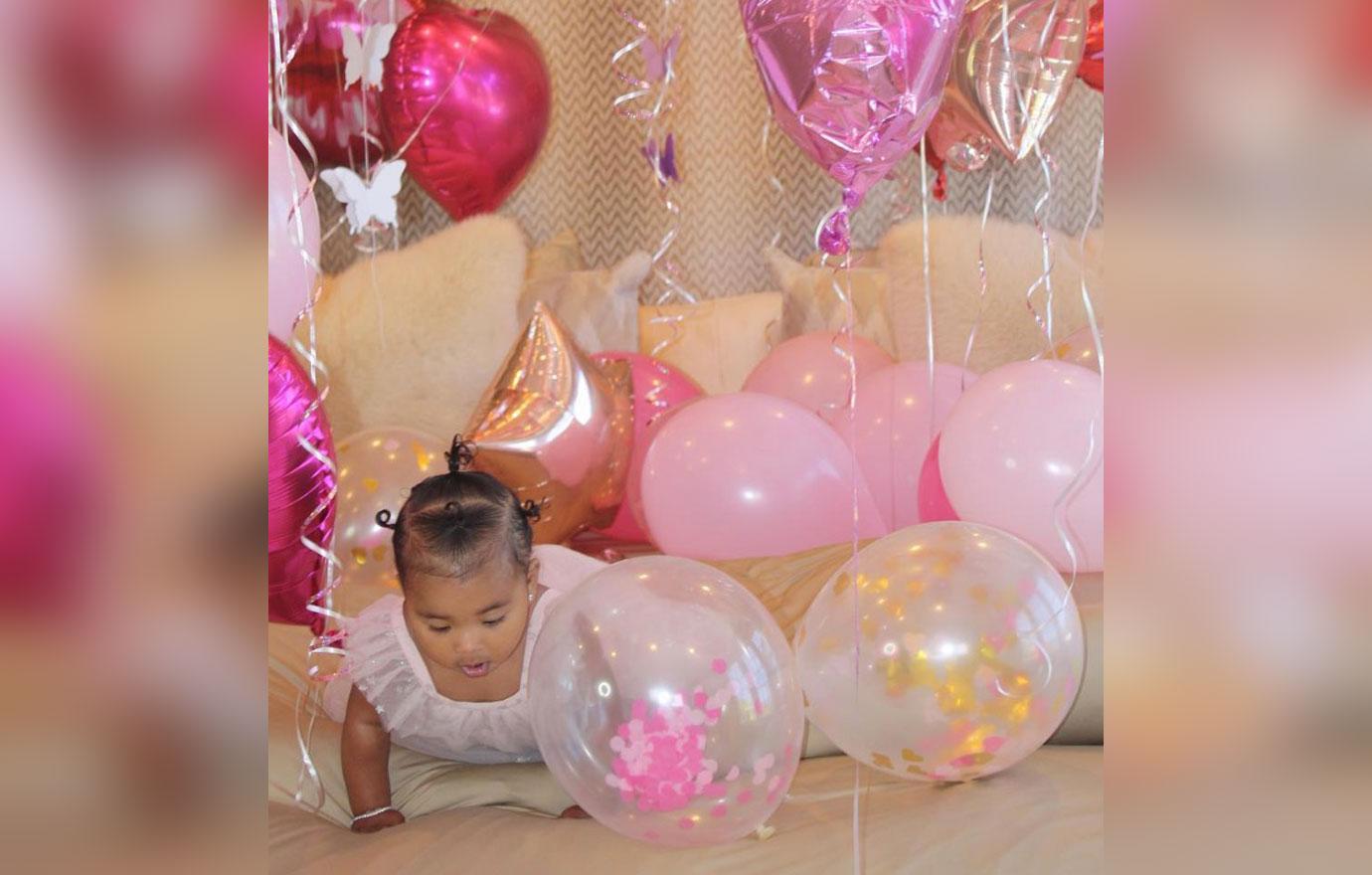 True Celebrates First Birthday With Mama Khloe