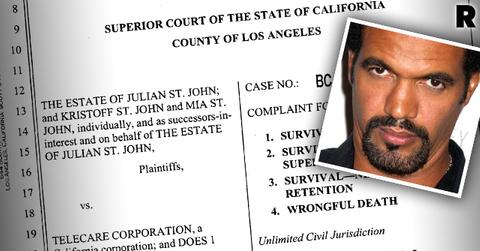 Kristoff St John Wrongful Death Lawsuit Son Death
