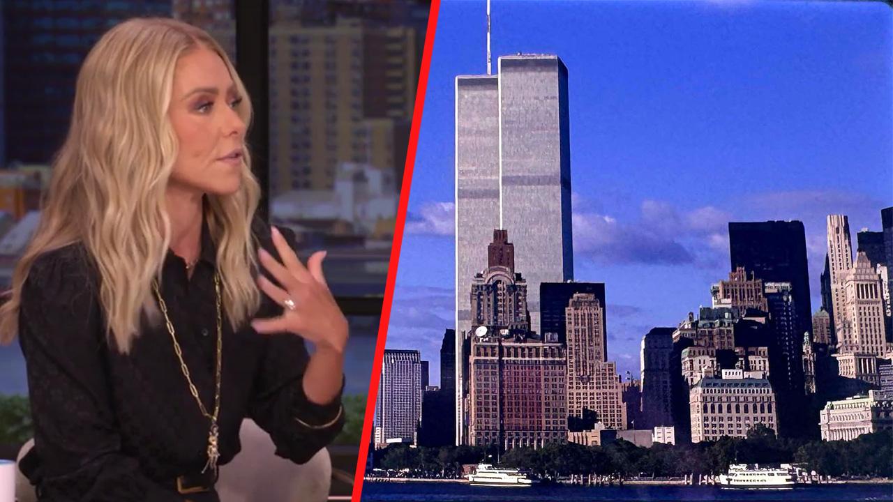 Kelly Ripa reported on the 9/11 attacks in 2001.
