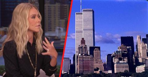 Kelly Ripa reported on the 9/11 attacks in 2001.