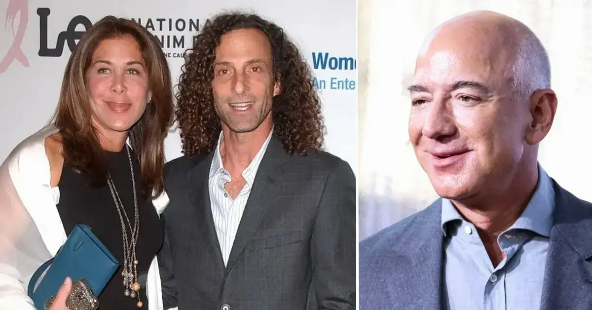 kenny g refusing to turn over jeff bezos emails fight divorce malibu mansion  million settlement  per month lease malibu lauren sanchez