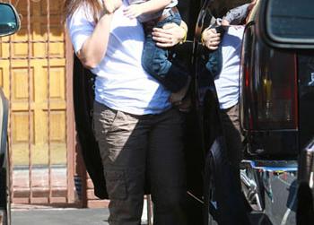 PHOTOS: Bristol Palin Brings Son Tripp To DWTS