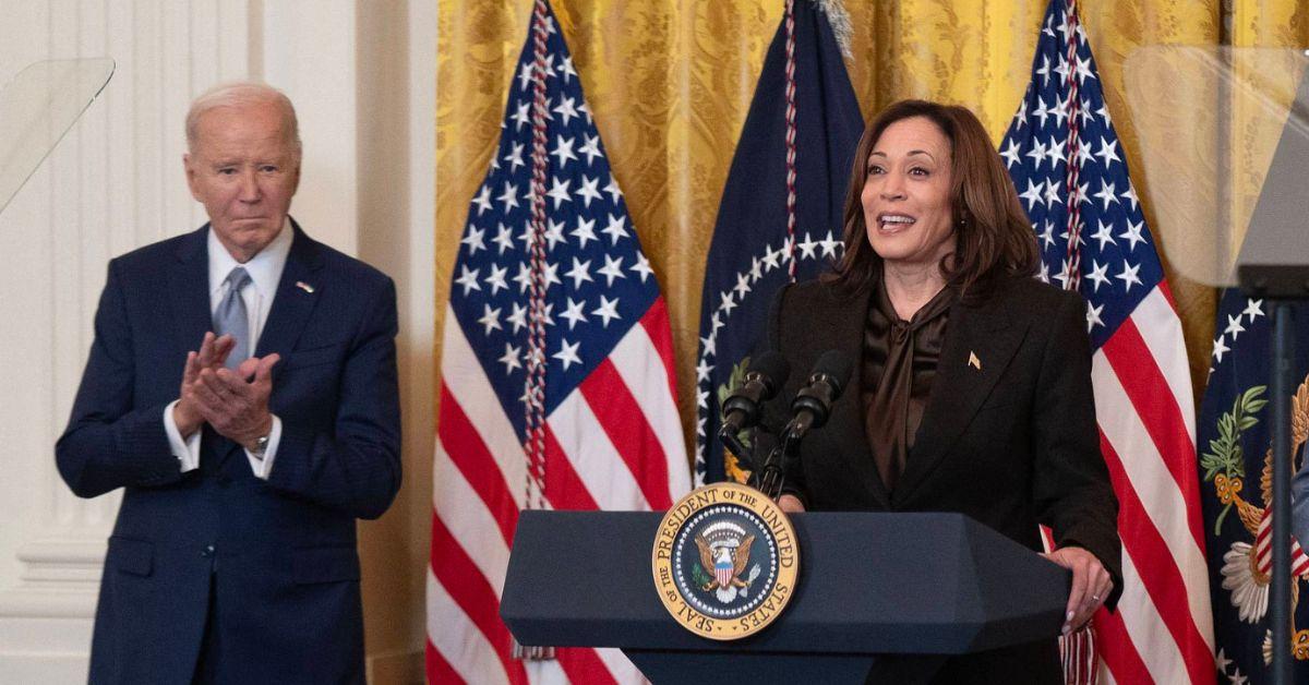 Photo of Joe Biden and Kamala Harris