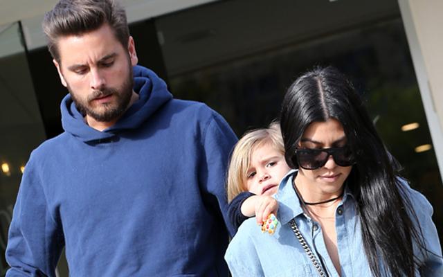 Kourtney Kardashian Scott Disick Lunch Penelope