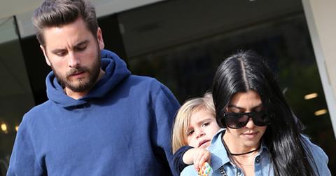 Kourtney Kardashian Scott Disick Lunch Penelope