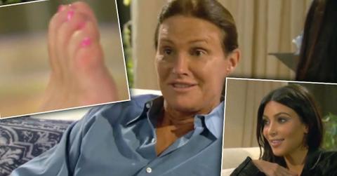 Kim Kardashian Bruce Jenner ‘Feminine’ Feet