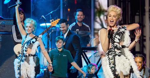 //gwen stefani blake shelton song kids jimmy kimmel pp