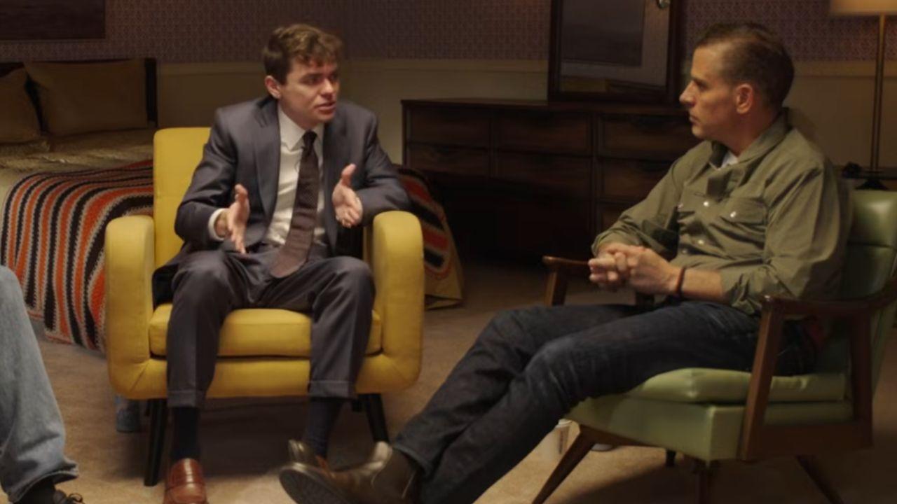 A photo of Nick Fuentes and Hunter Biden