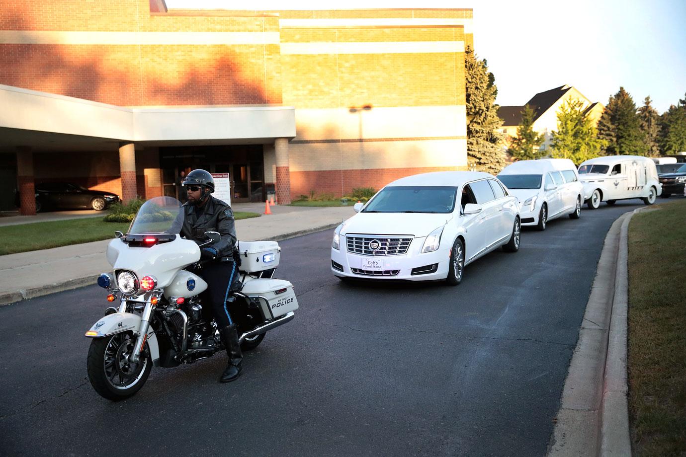 //Aretha Franklin Funeral Photos