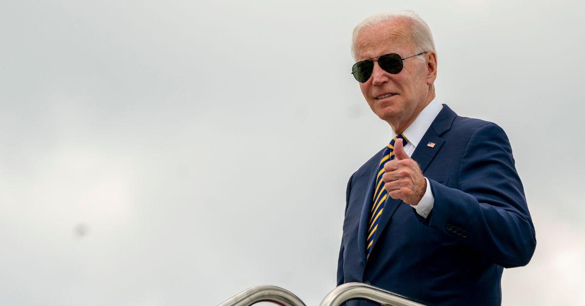 President Biden Stumbles Up Stairs To Air Force One For Fourth Time