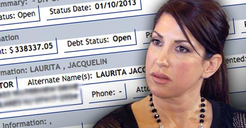 jacqueline laurita tax lien debt bankruptcy case rhonj
