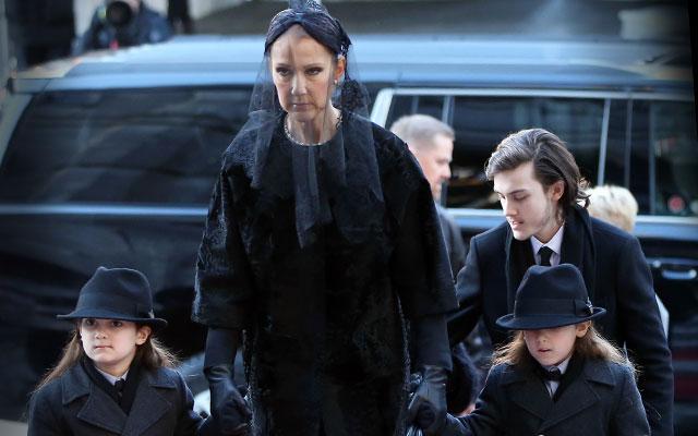 Celine Dion Husband Dead Rene Angelil Funeral Sons Rene Eddy Nelson