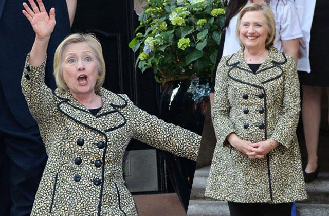 //hillary clinton outed recycling outfits