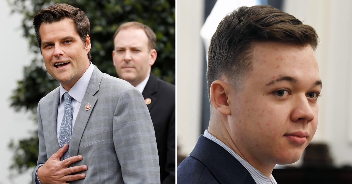 matt gaetz hire kyle rittenhouse congressional intern he is not guilty r