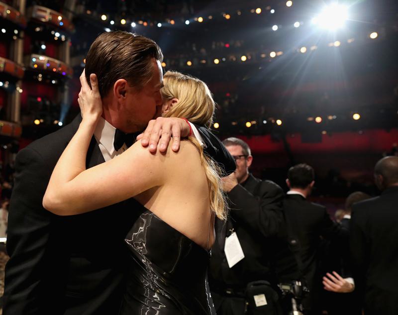 Kate Winslet Leonardo DiCaprio Oscar Moments