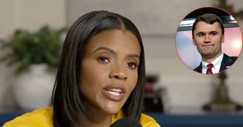 Composite photo of Candace Owens and Charlie Kirk