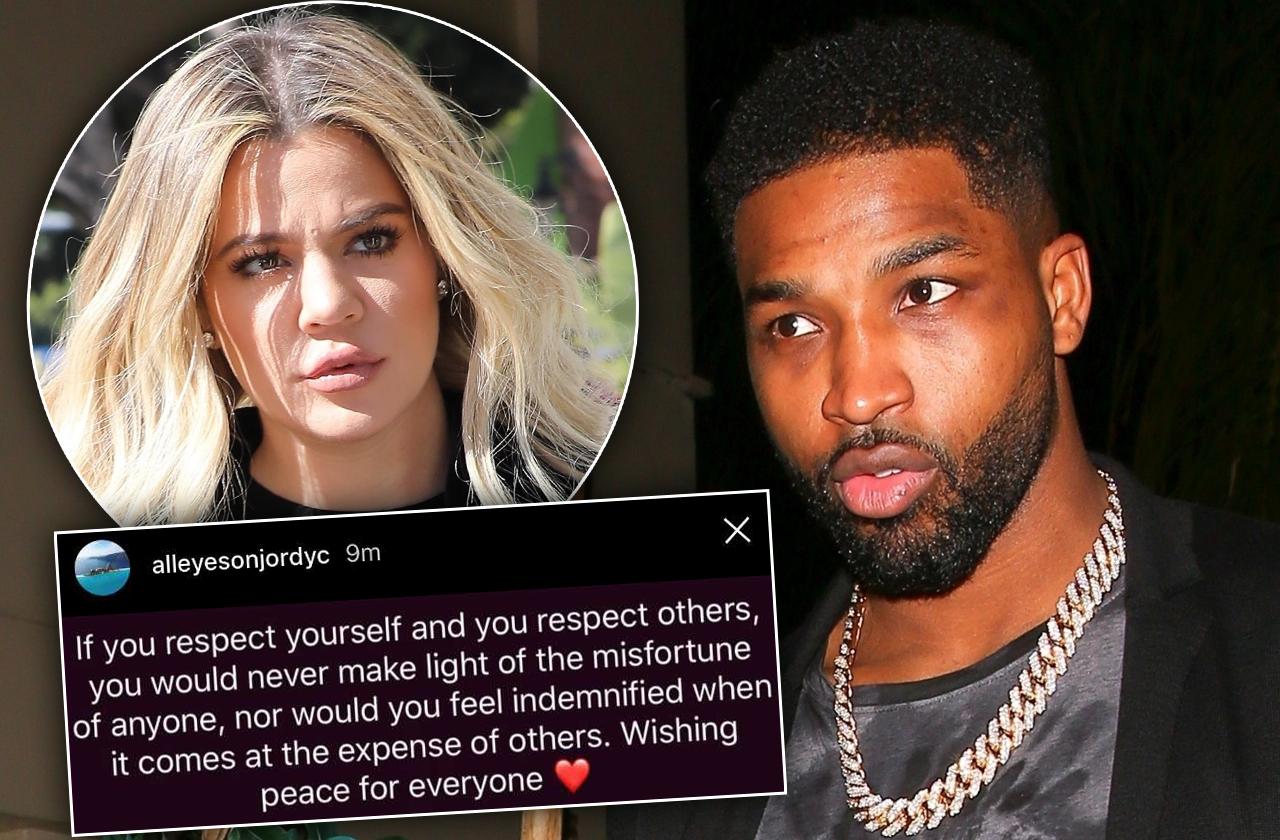 //khloe kardashian tristan thompson cheating baby mama jordan craig pp