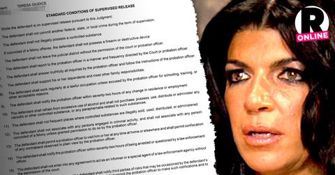 //teresa giudice probation terms search fraud prison pp sl