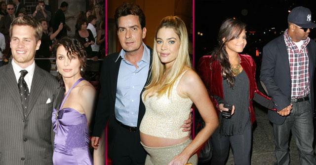 celebrities dumped while pregnant