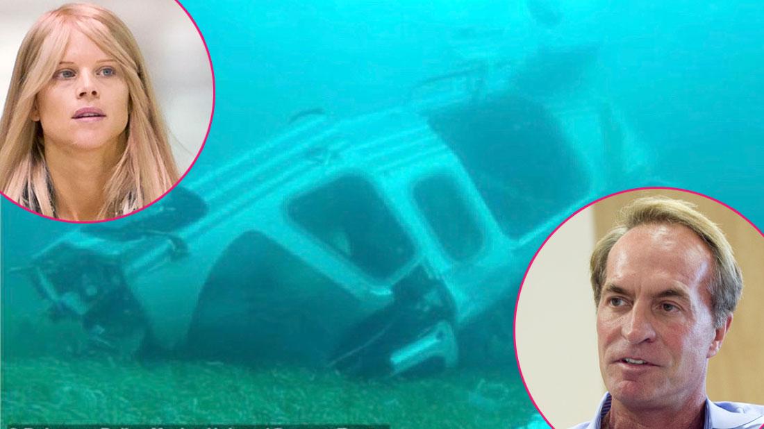 Underwater Photos Of Chris Cline's Helicopter Crash(02)