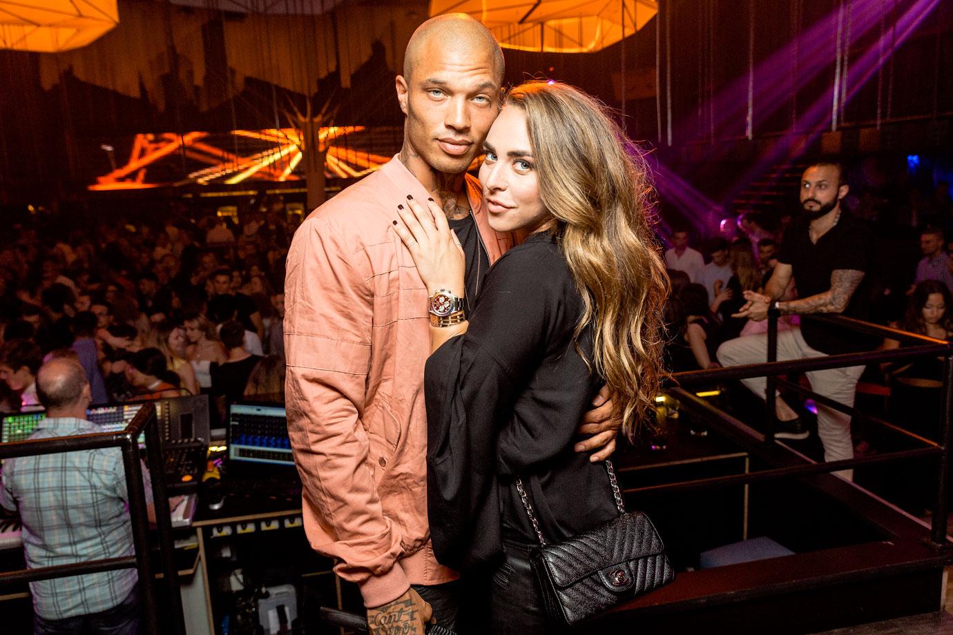 Jeremy meeks parties girfriend chloe green germany