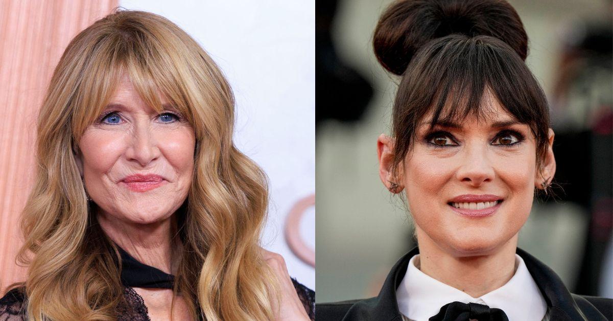 Winona Ryder recalled Laura Dern mentoring her at the start of her Hollywood career.