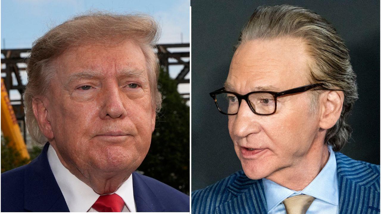 picture of Donald Trump and Bill Maher