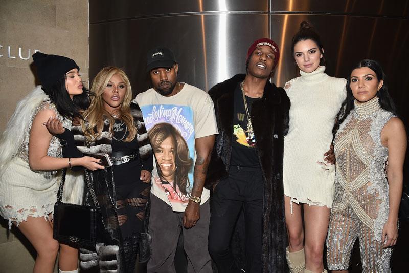 Kanye West Fashion Show Kim Kardashian Lamar Odom Caitlyn Jenner