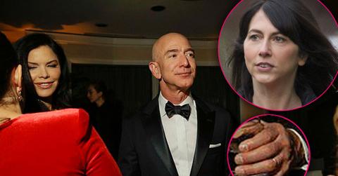 Jeff bezos mistress lauren Sanchez photographed golden globes cheating scandal