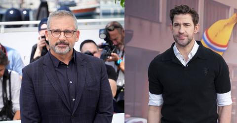 john krasinski and steve carell fuming