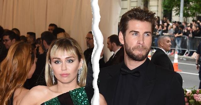 Liam Hemsworth Files For Divorce From Miley Cyrus