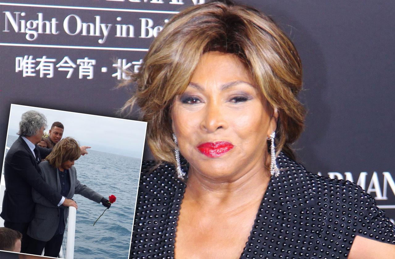 Tina Turner Scatters Son Ashes Suicide Photo