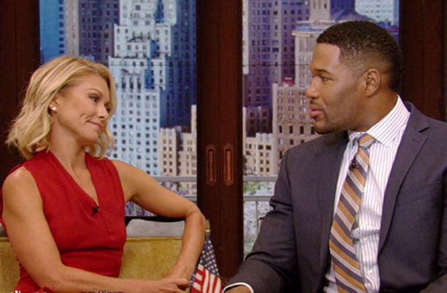 kelly ripa michael strahan leaving live howard stern