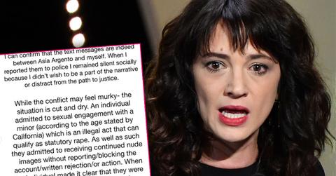 Rose McGowan Partner Leaked Asia Argento Texts