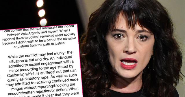 Rose McGowan Partner Leaked Asia Argento Texts