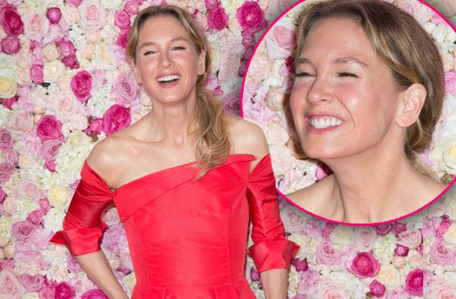 renee zellweger plasic surgery face bridget jones premiere