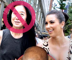 //kanye west nixes vera wang kim kardashian wedding tall