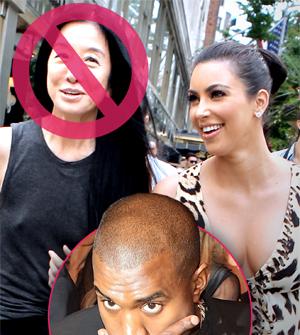 No Kris Humphries Baggage! Kanye West Nixes Vera Wang As Fiance Kim